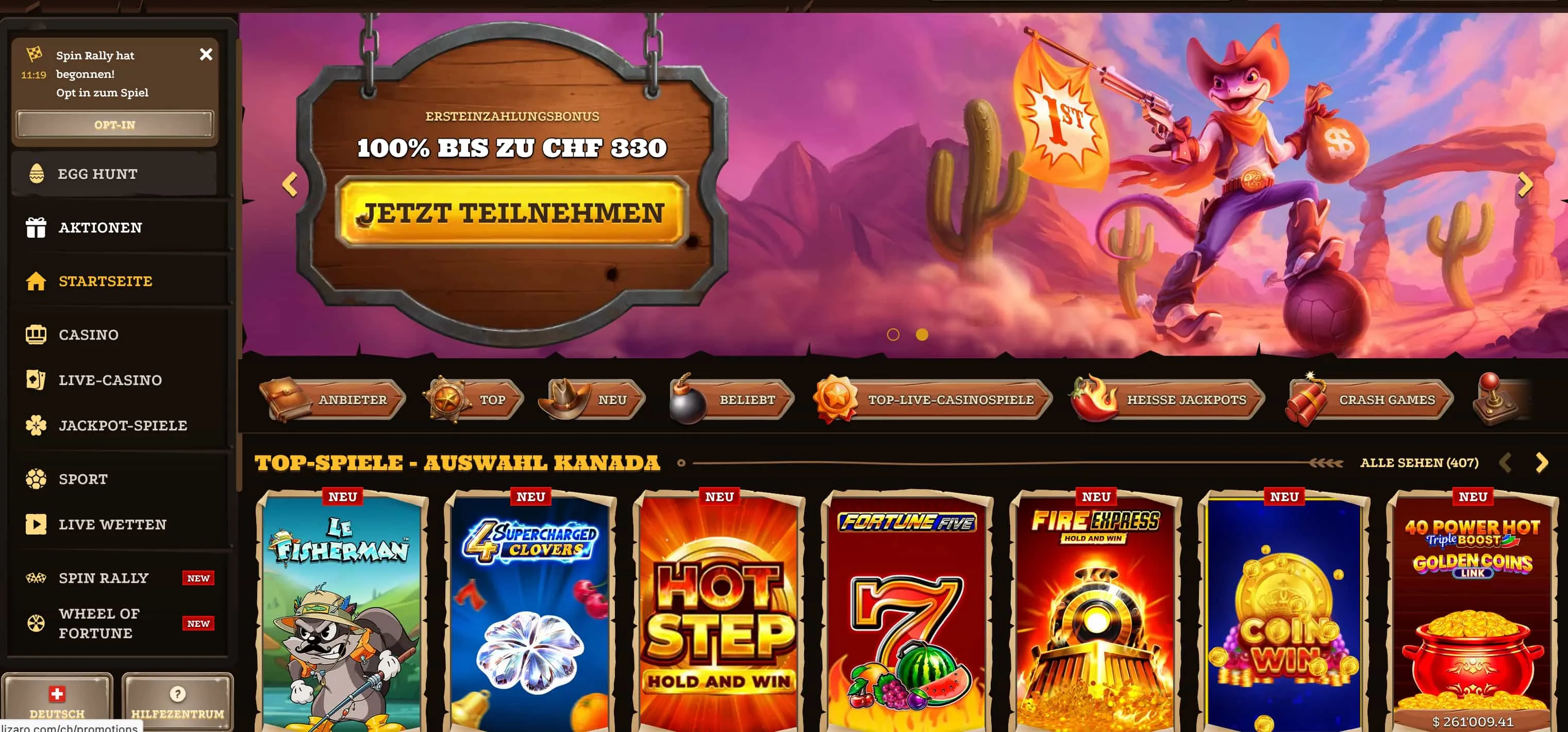 Ein neues Konto bei Lizaro Casino anlegen – so geht's Ein neues Konto bei Lizaro Casino anlegen – so geht's